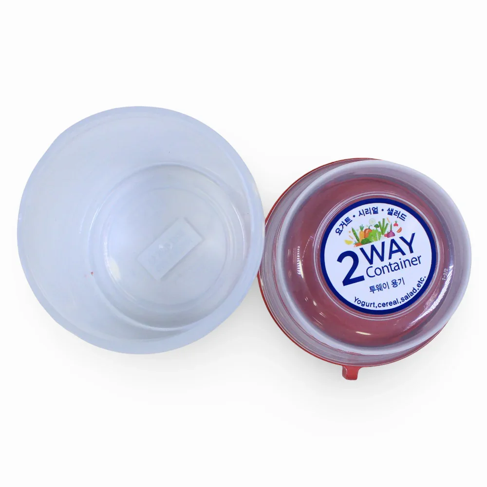Lock 'n Lock 2 Way Food Container - 560ml + 310ml - Image 10