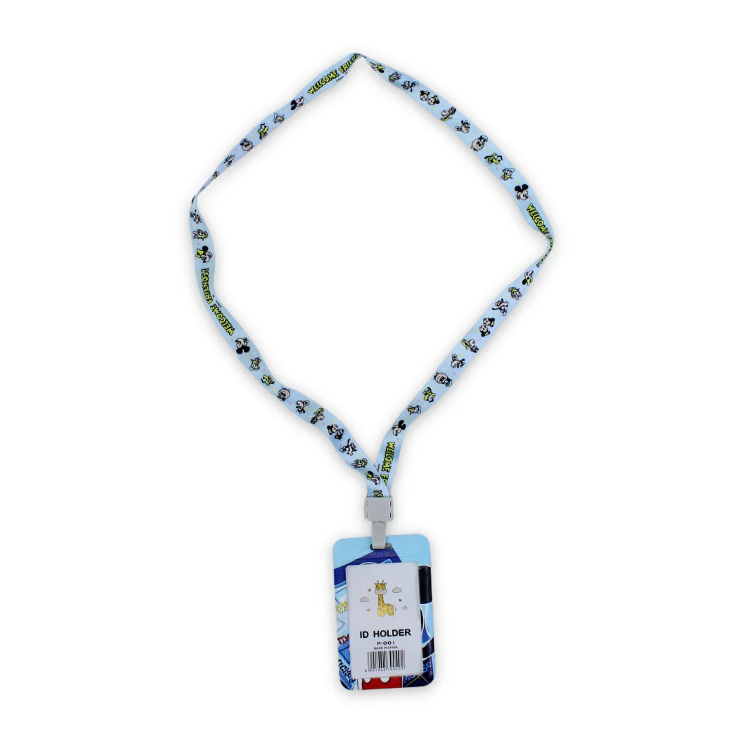 Mickey Mouse ID Badge Holder – Baby Blue - Image 2