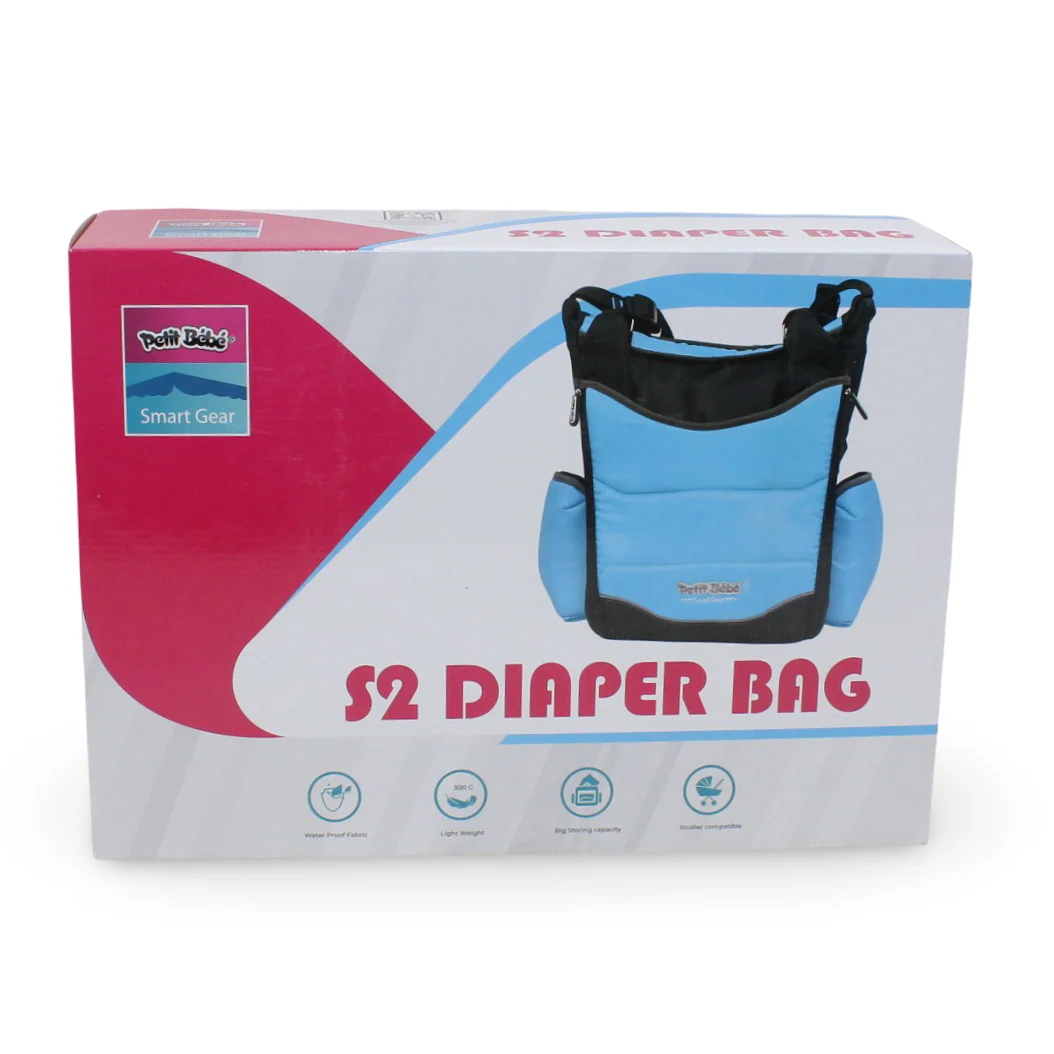 Petit Bebe Baby Diaper Bag Smart S2 – Burgundy - Image 2