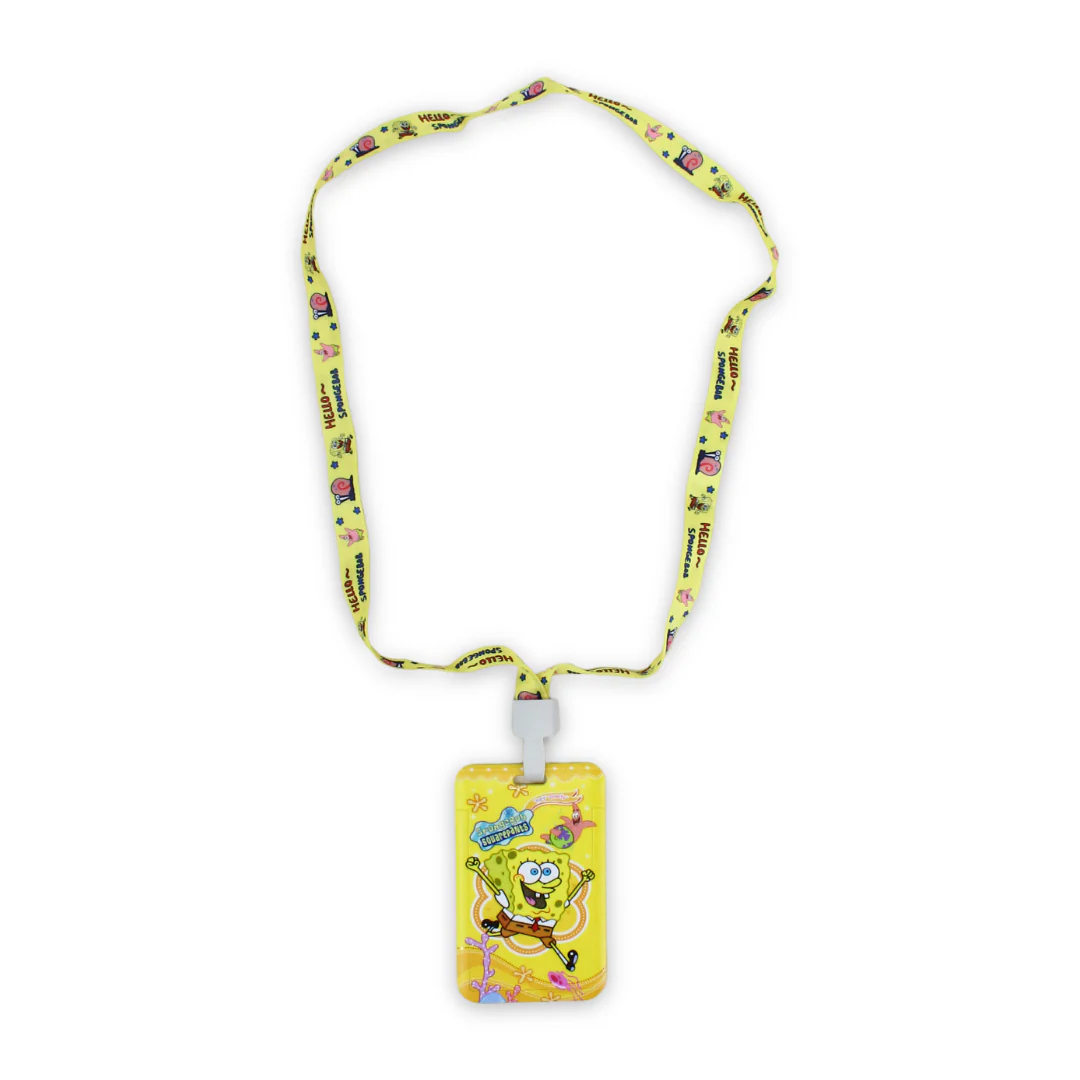 SpongeBob Squarepants ID Badge Holder – Yellow