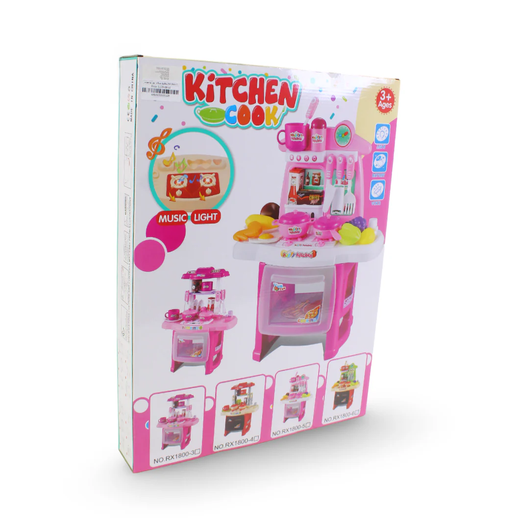 Kitchen Cook Play Kitchen Set (Music & Light) - Image 2