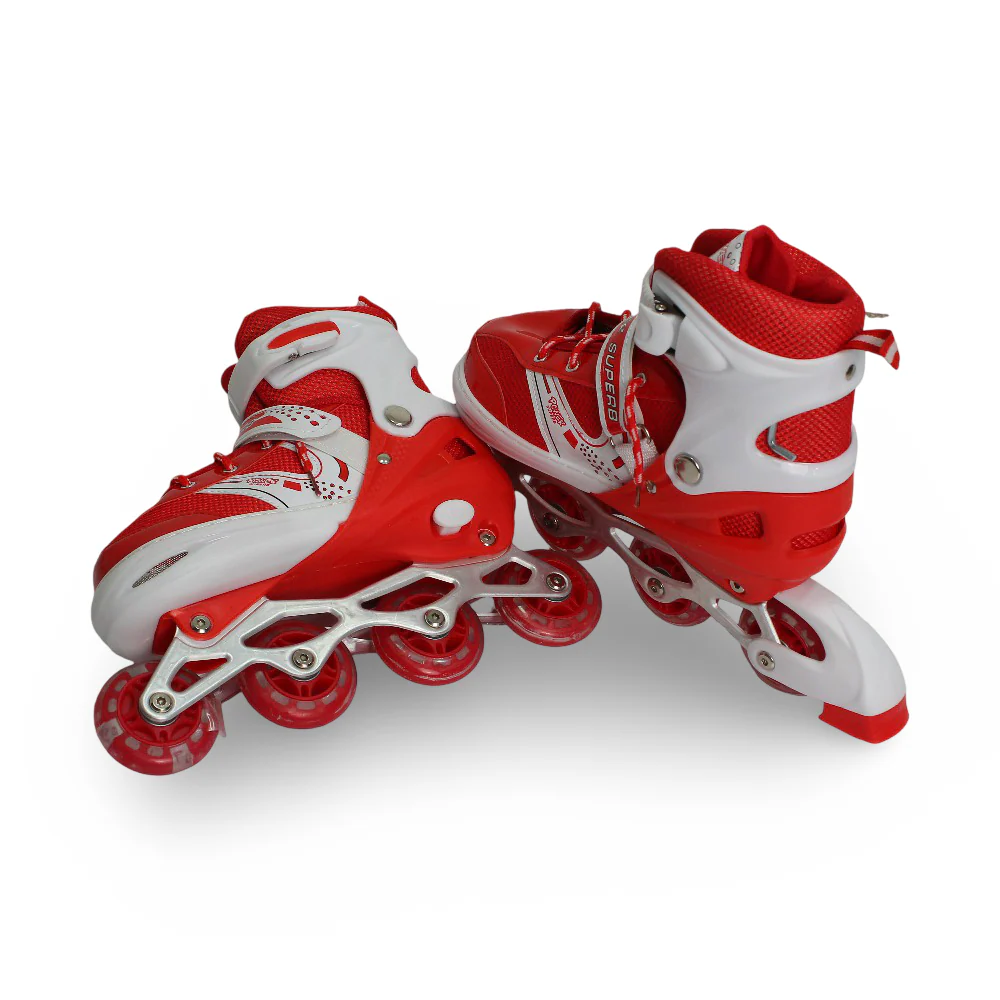 Skating Shoes Single Row – Red (L) - Image 3