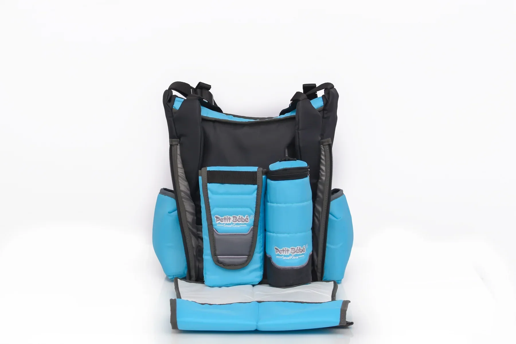 Petit Bebe Baby Diaper Bag Smart S2 – Blue - Image 5