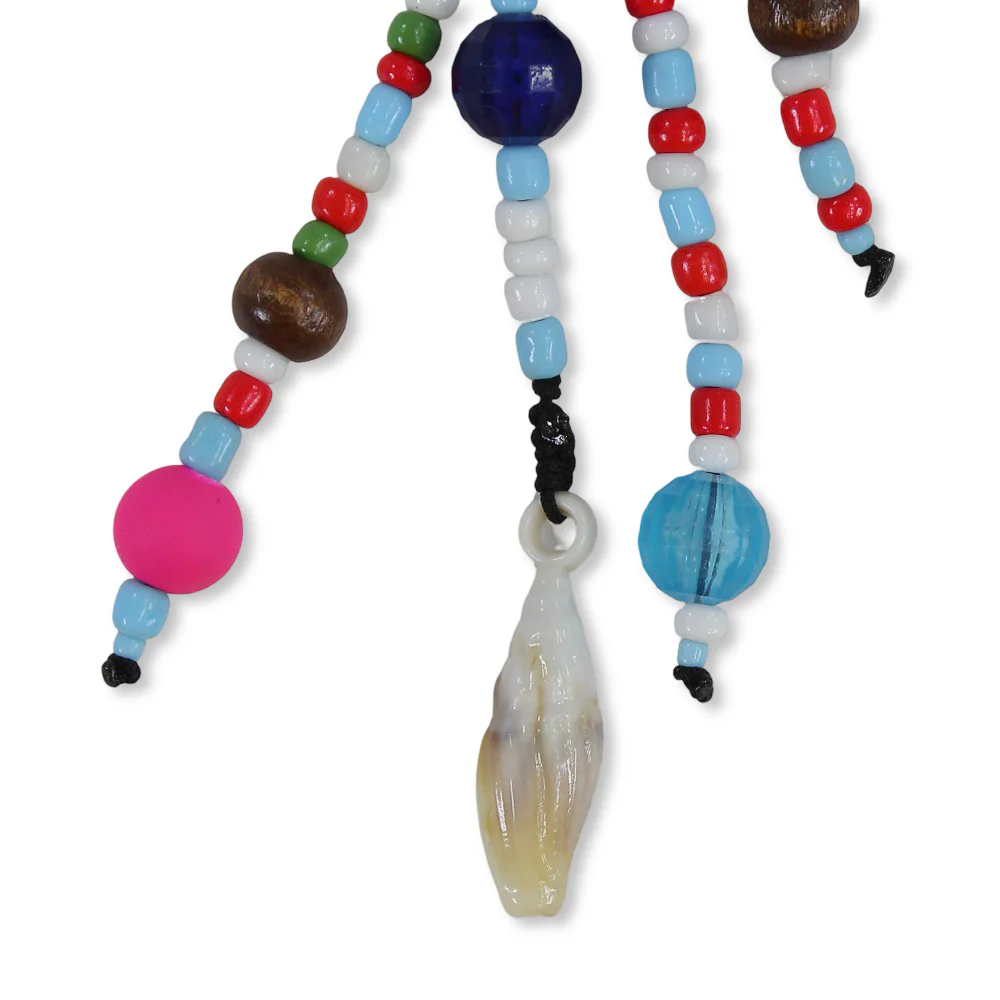 Beaded Keychain- Turquoise - Image 4