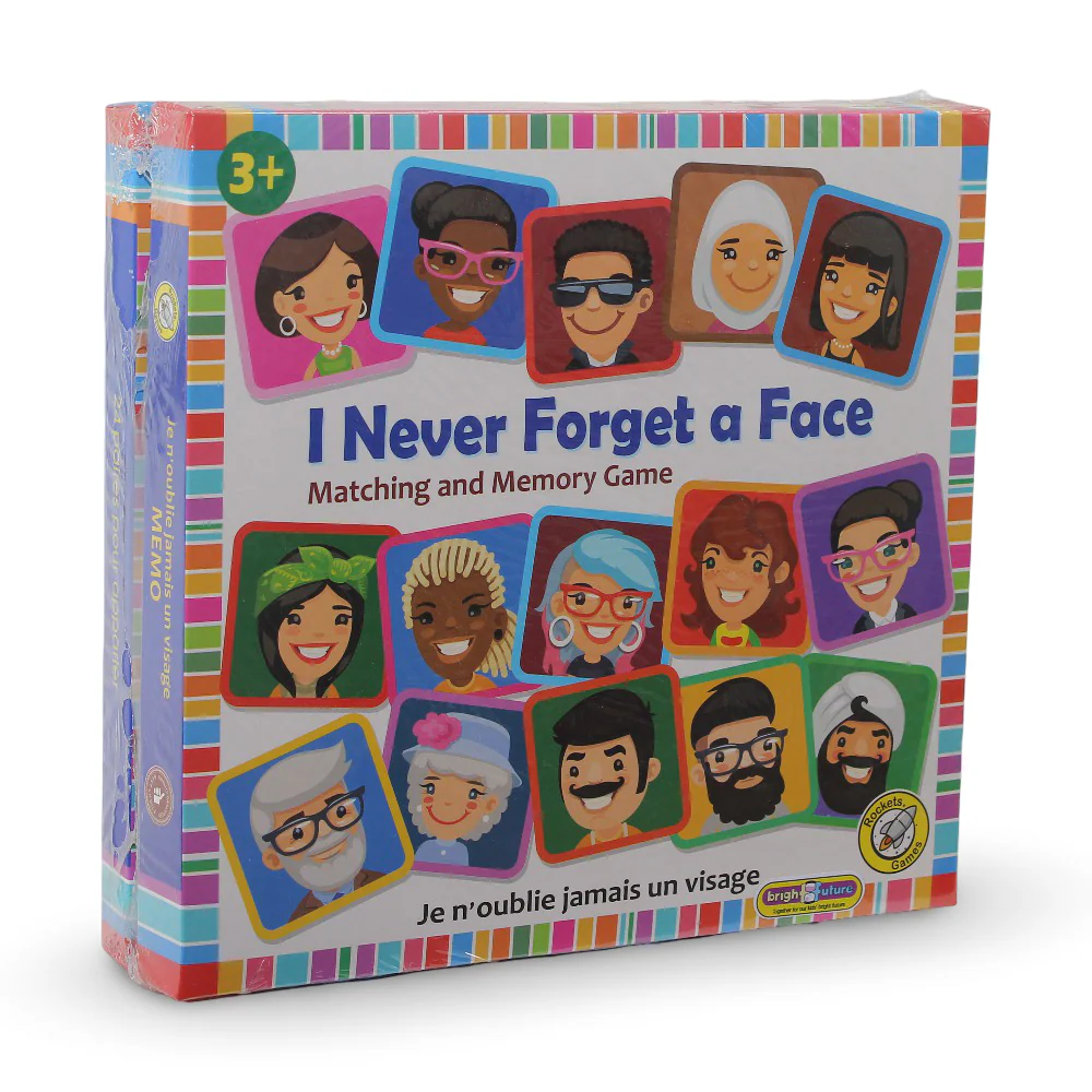"I Never Forget a Face" Matching & Memory Game