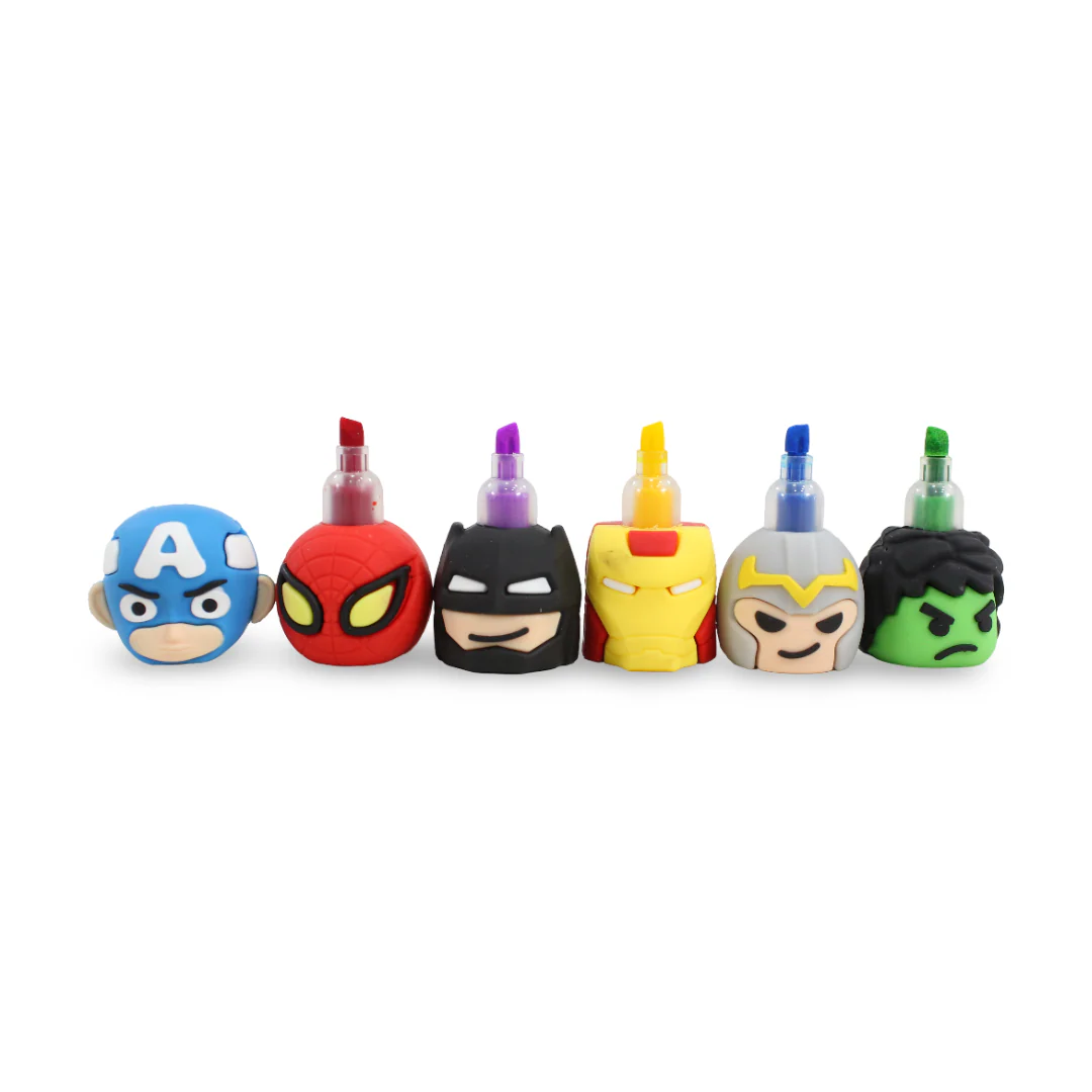 Marvel 6 Highlighter Set - Image 2