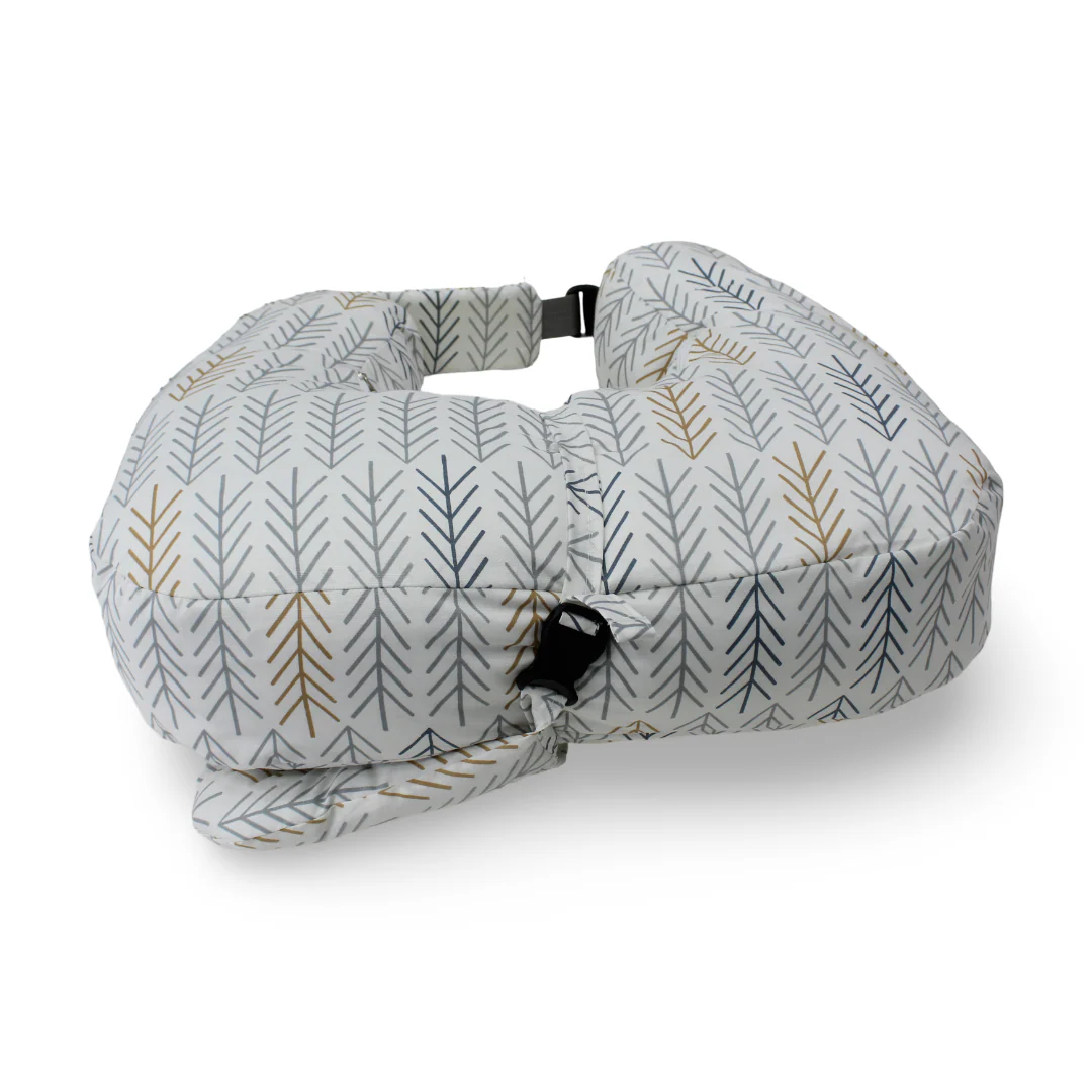 Small Pillow – Grey with Plane Print - Image 2