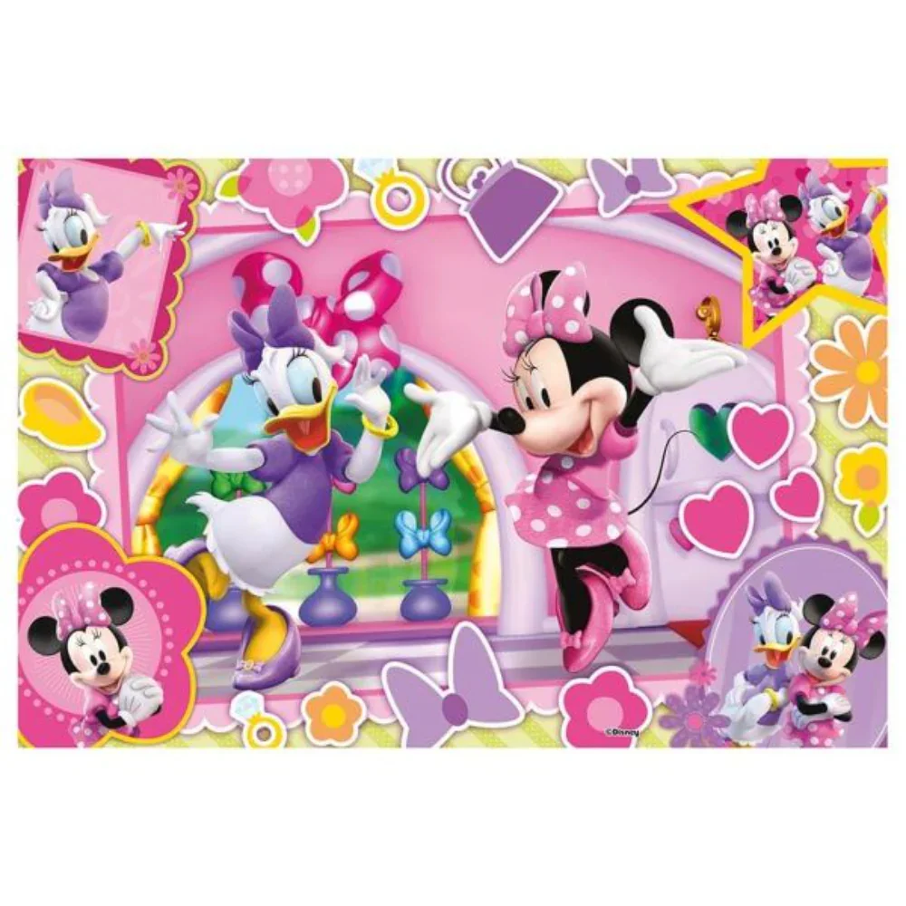 Lisciani Minnie Mouse Double-Face Puzzle – 60 Pieces - Image 3