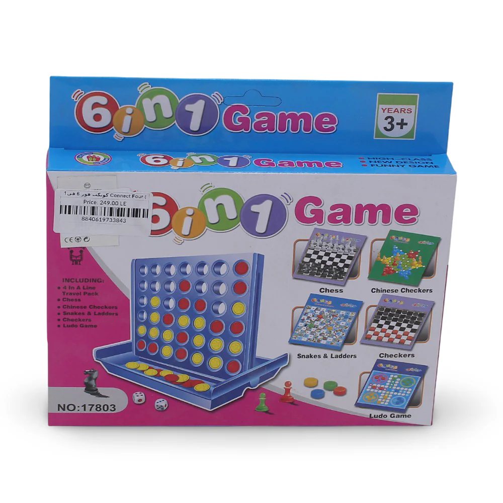 Connect Four (6 in 1 Travel Size)