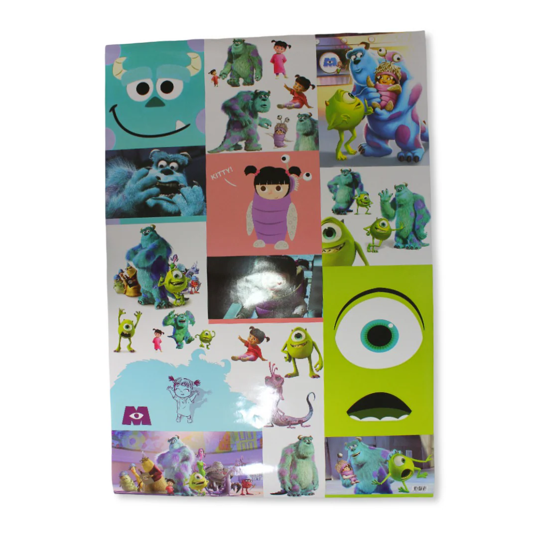Monsters Gift Wrap Paper