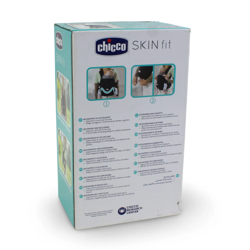 Chicco Skin Fit Ergonomic Baby Carrier 0m+ – Green - Image 3