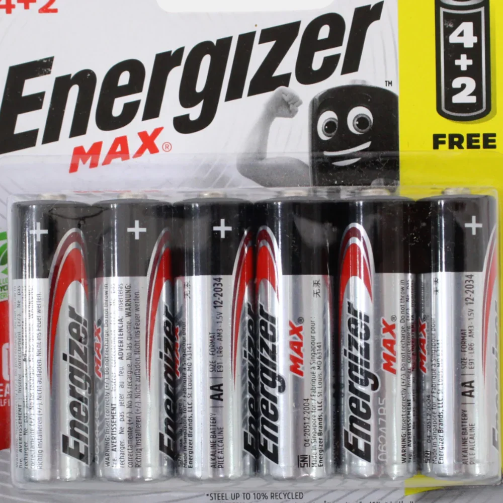 Energizer MAX AA Batteries - Pack of 6 (1.5V) - Image 3