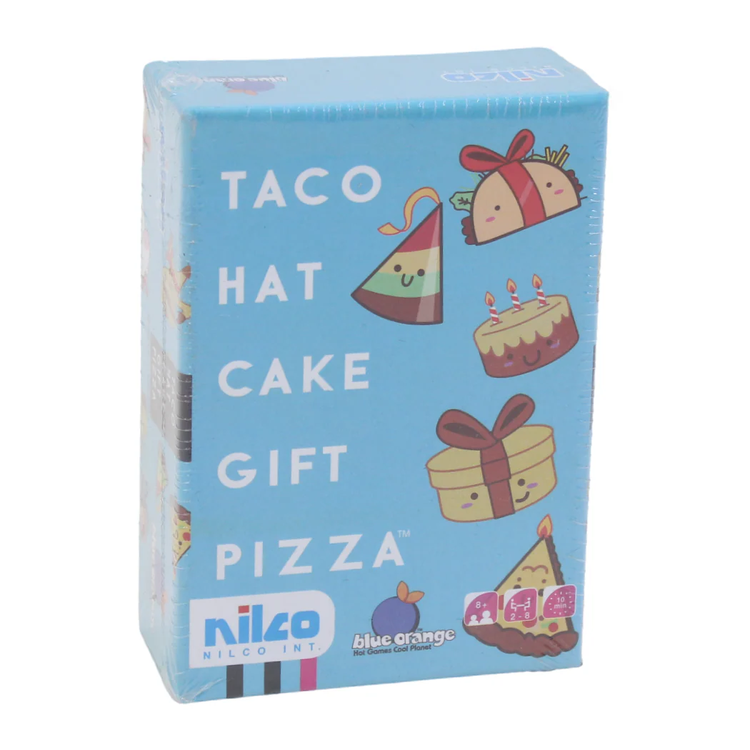 Nilco Taco Hat Cake Gift Pizza Card Game