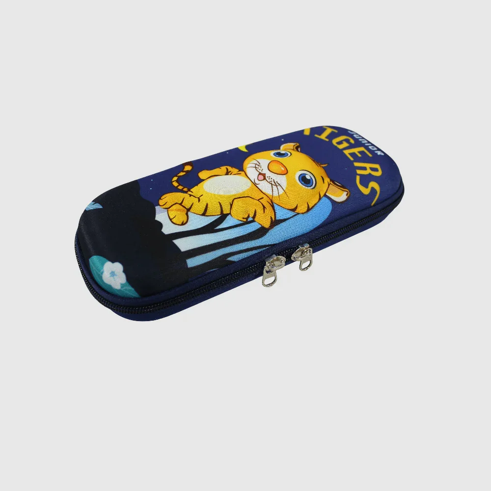 Junior Tigers Navy Pencil Case - Image 3