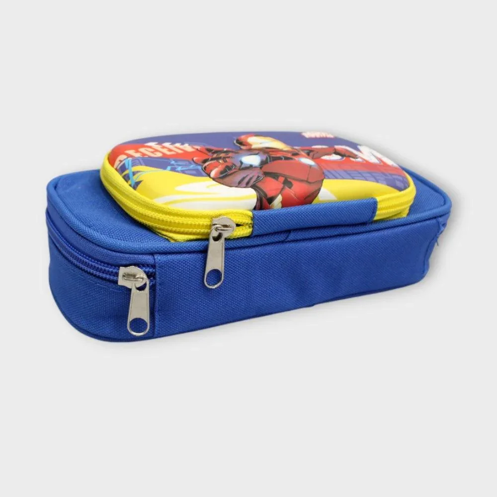 Iron Man Blue Pencil Case - Image 3