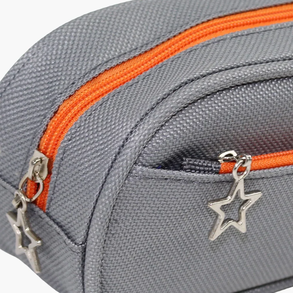 Space Themed Pencil Case - Grey - Image 3