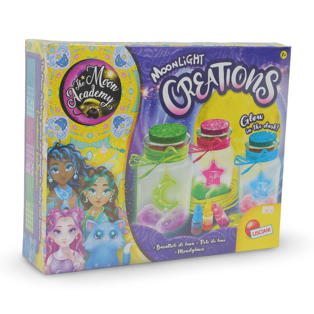 Lisciani The Moon Academy Glow-in-the-Dark Moonlight Creations Set
