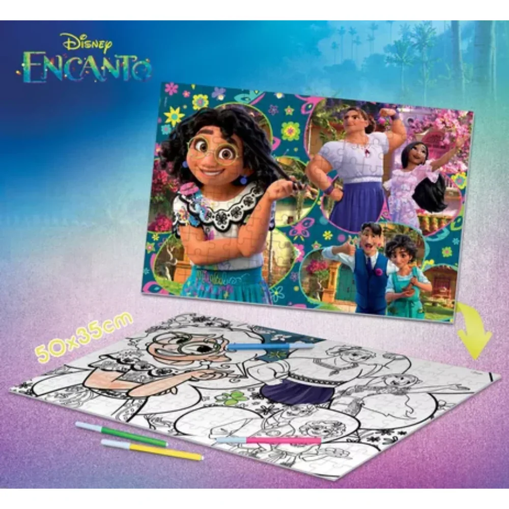 Lisciani Encanto Double-Face Puzzle - 108 Pieces - Image 4