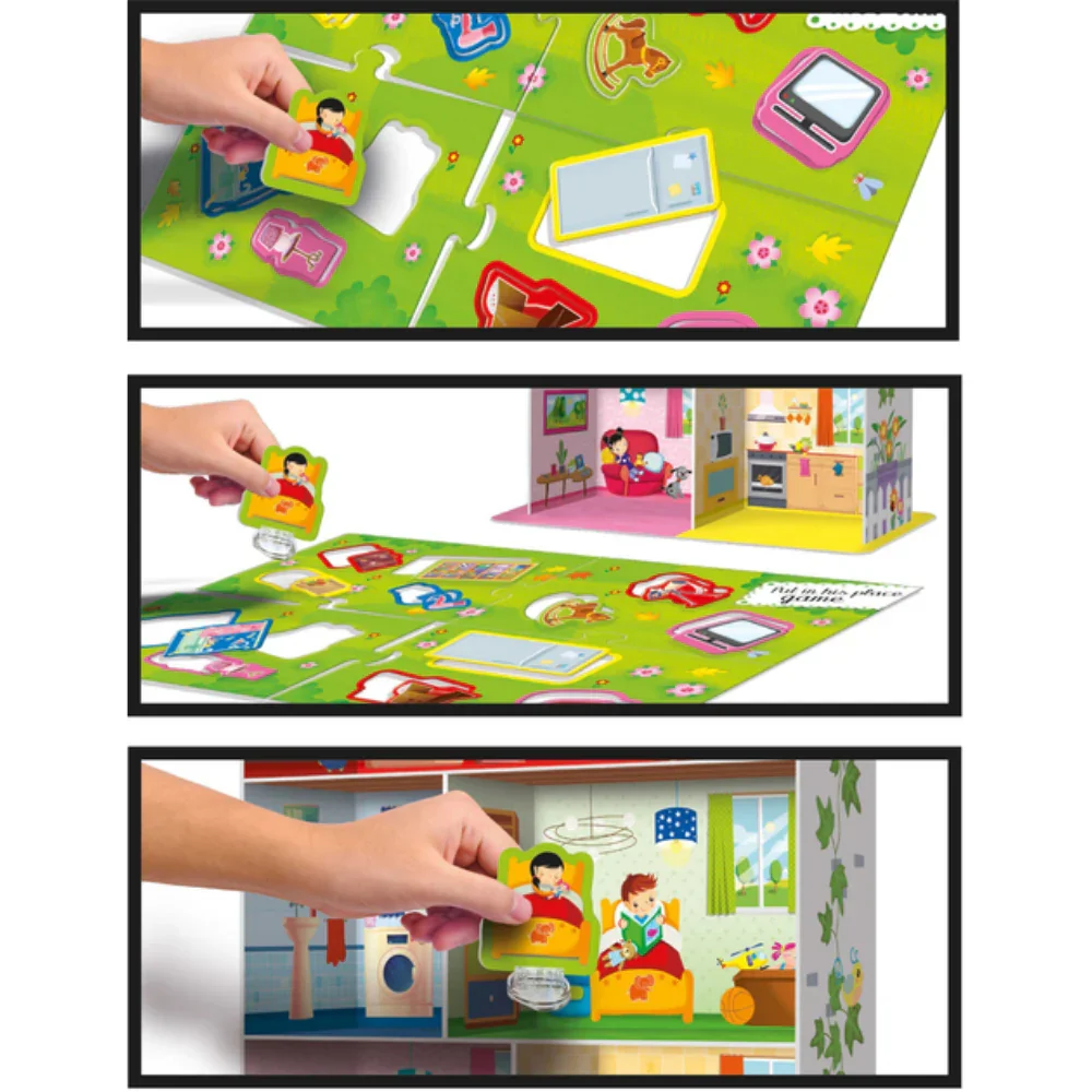 Lisciani - Montessori 3D Play House - Image 3