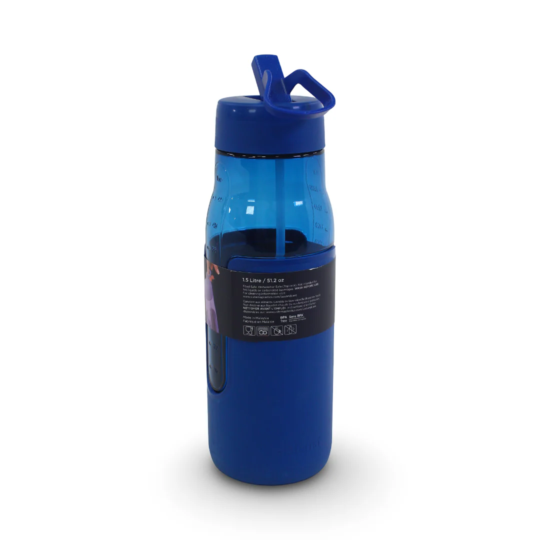 Sistema Hydrate Tritan Water Bottle 1.5L – Blue - Image 2