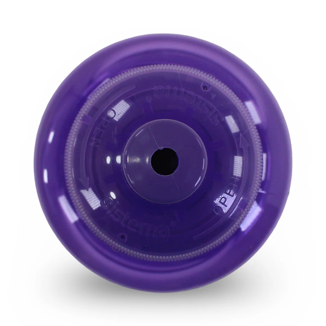 Sistema Wave Twist 'n' Sip Sports Water Bottle 800ml – Purple - Image 3