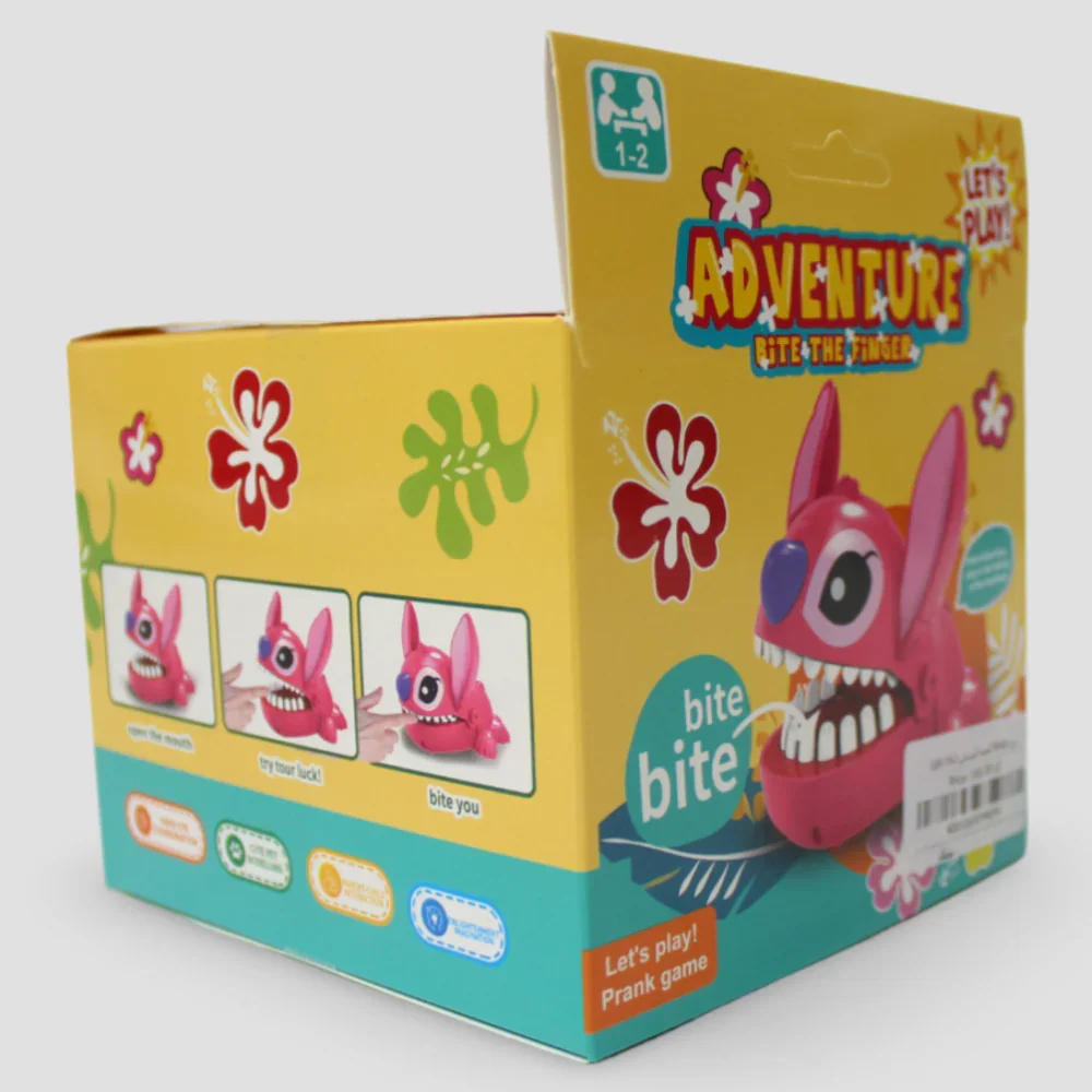 Stitch Finger Biting Toy - Pink - Image 5