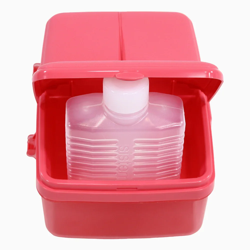 Sistema Plastic Lunch Box – Pink - Image 5