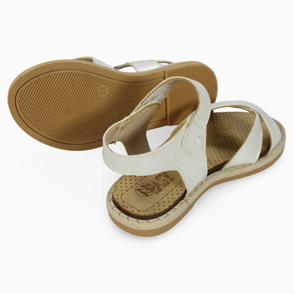 Baby Girls Leather Sandals - Image 3