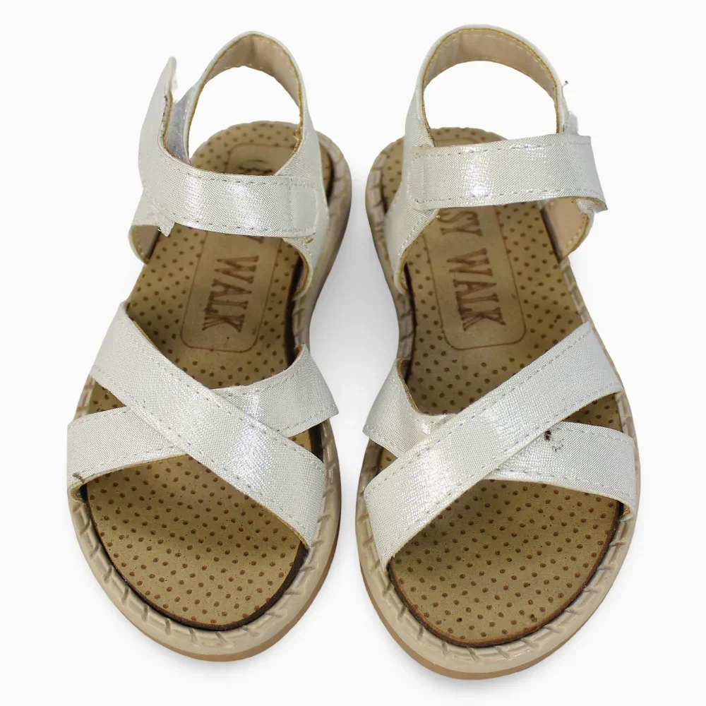 Baby Girls Leather Sandals - Image 4