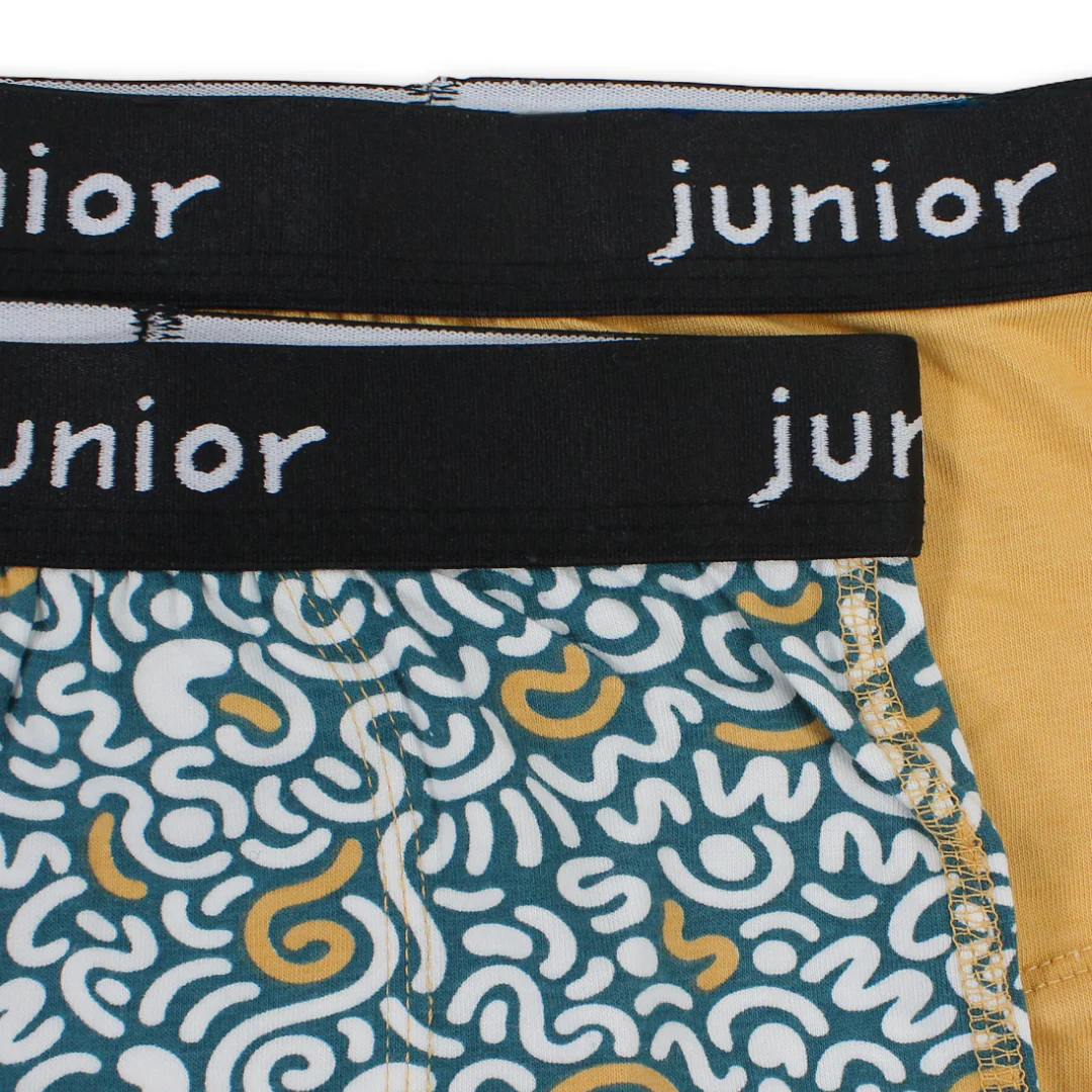 Boys Cotton Boxer Shorts – Pack Of 2 - Image 6