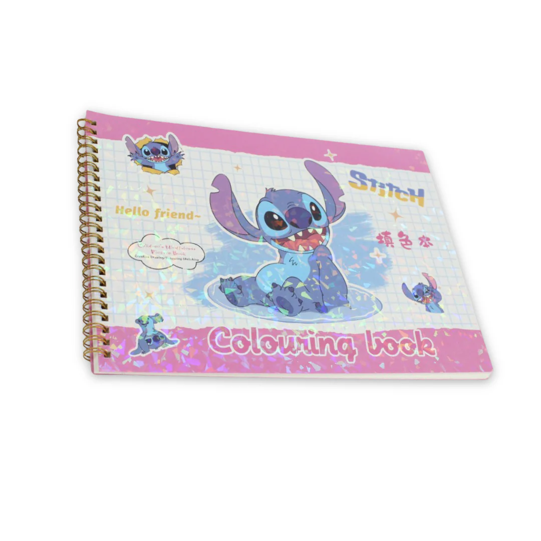 Stitch Coloring Book – Pink - Image 3