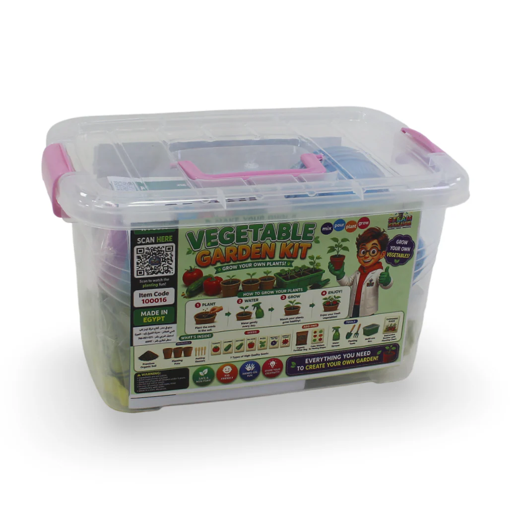 Kids Lab "My Vegetables Gardening Kit" DIY Craft Set - Image 2