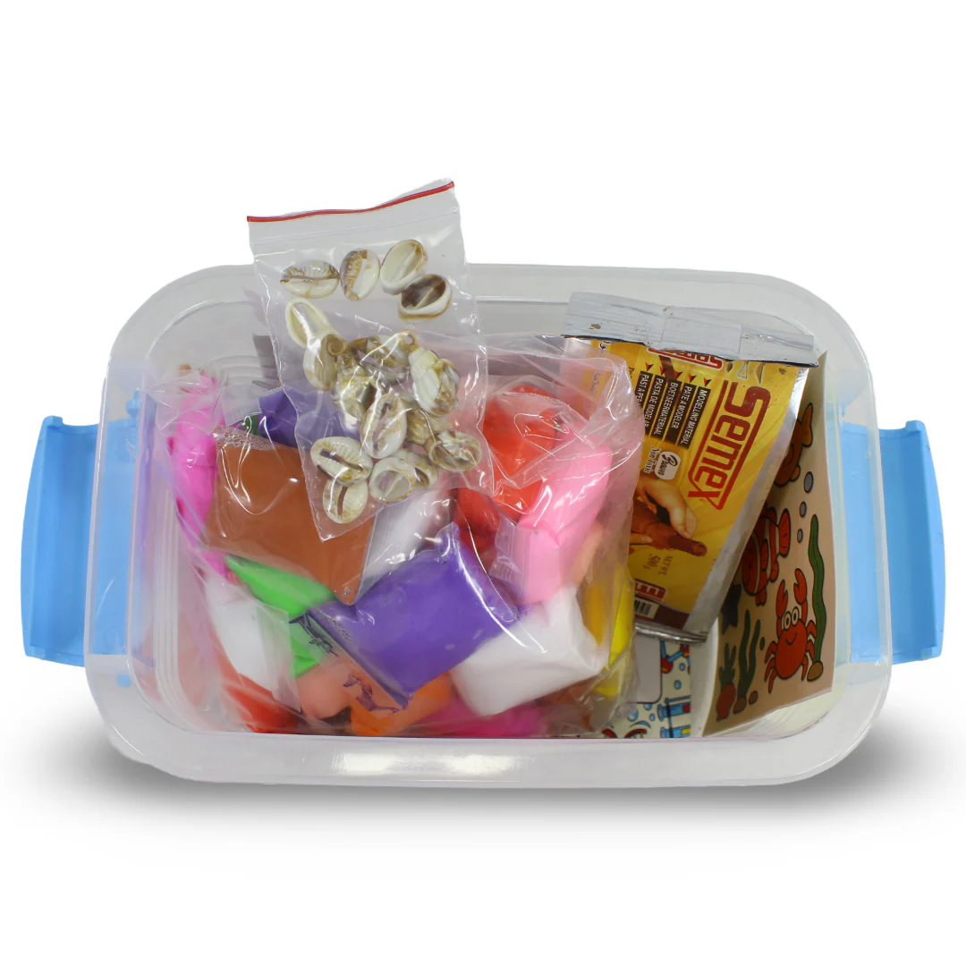 Kids Lab "Water-World" Clay Making Kit" DIY Craft Set - Image 3