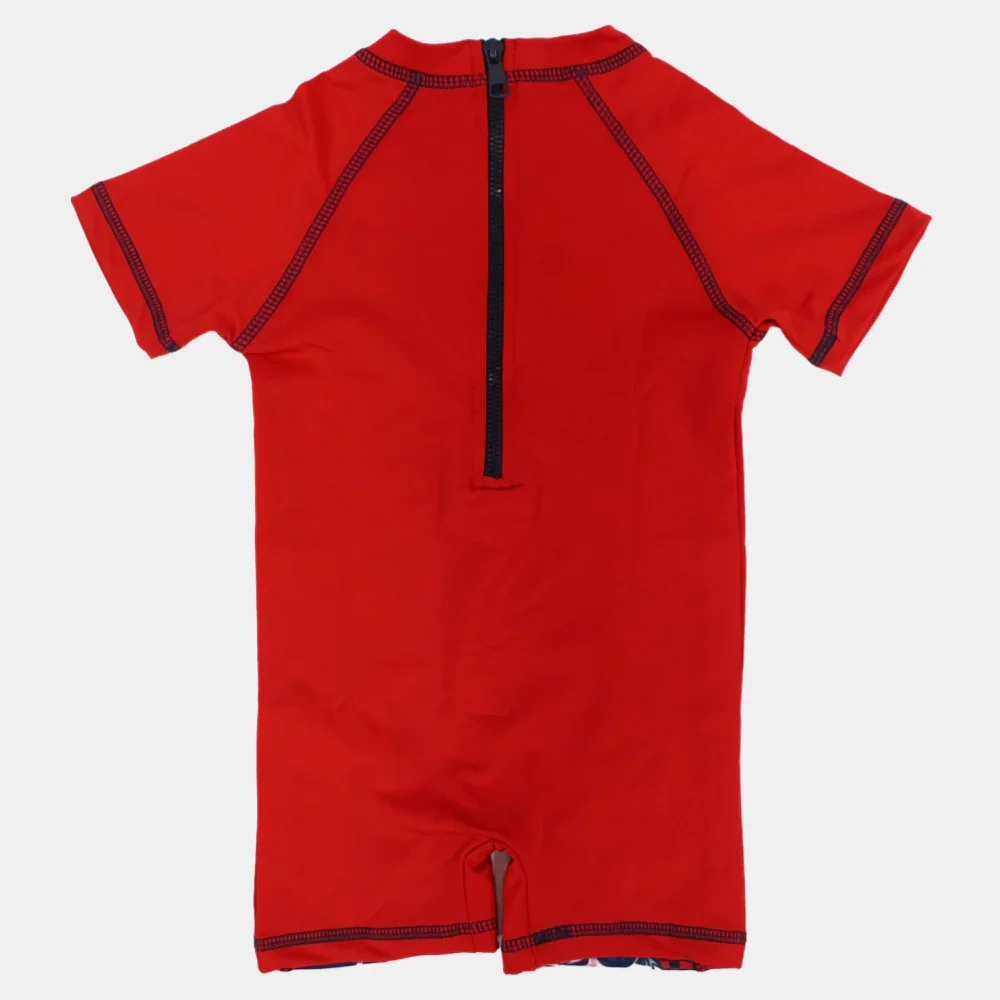 Swimsuit Overall – Fast Car Print - Image 2