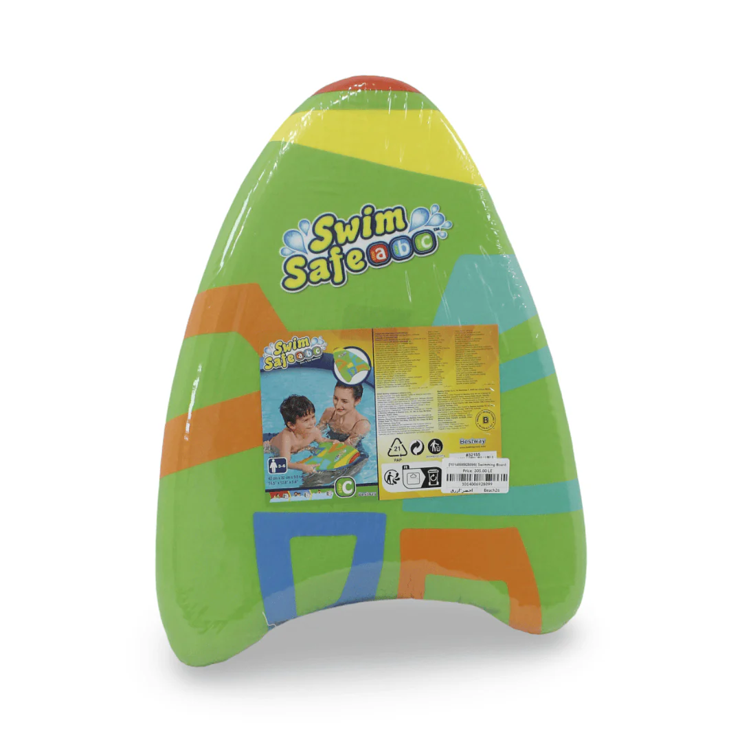 Bestway Swim Safe ABC Kickboard – Green & Blue
