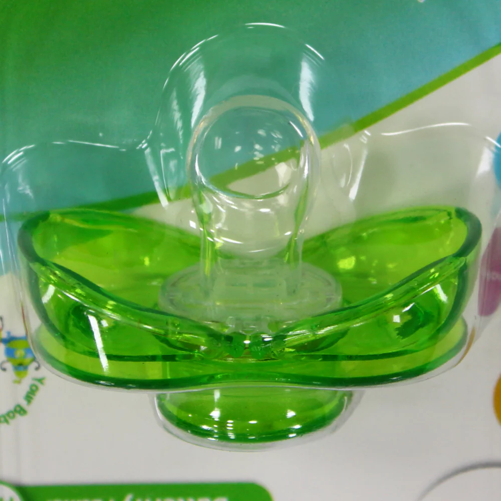 La Frutta Baby Butterfly Round Auto Pacifier - Green - Image 3