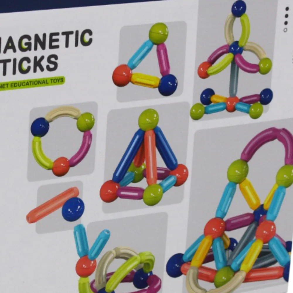 Magnetic Toy Set – 60 Pieces - Image 4