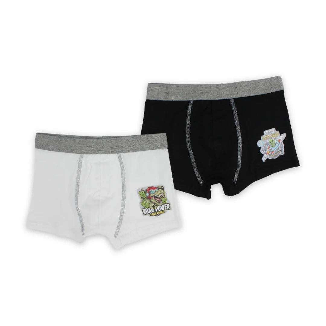 Boys Cotton Boxer – Pack Of 2 - Image 4