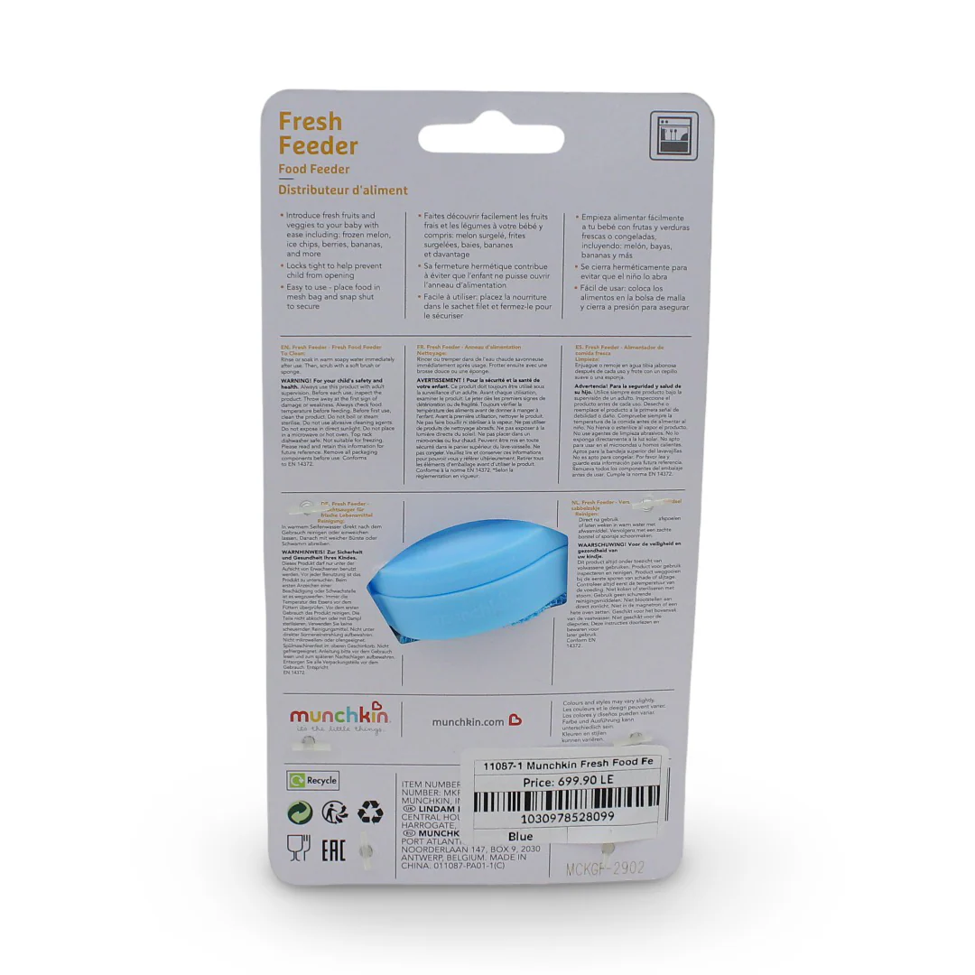Munchkin Fresh Food Feeder – Blue - Image 4