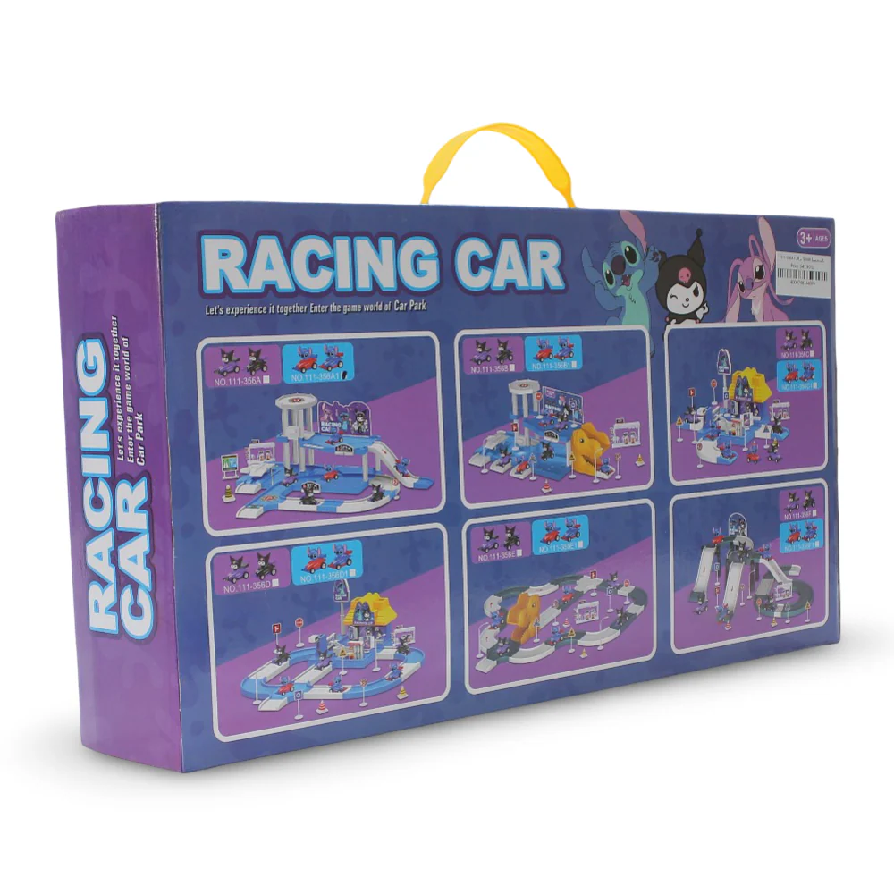 Kuromi Racing Car Parking Lot Play Set - Image 3