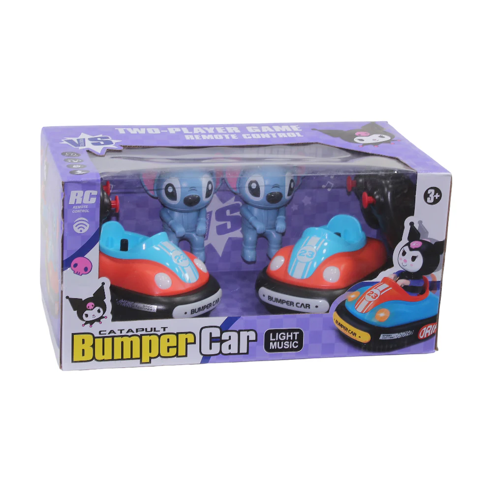 Stitch and Kuromi Radio-Controlled Bumper Car Set - Image 2