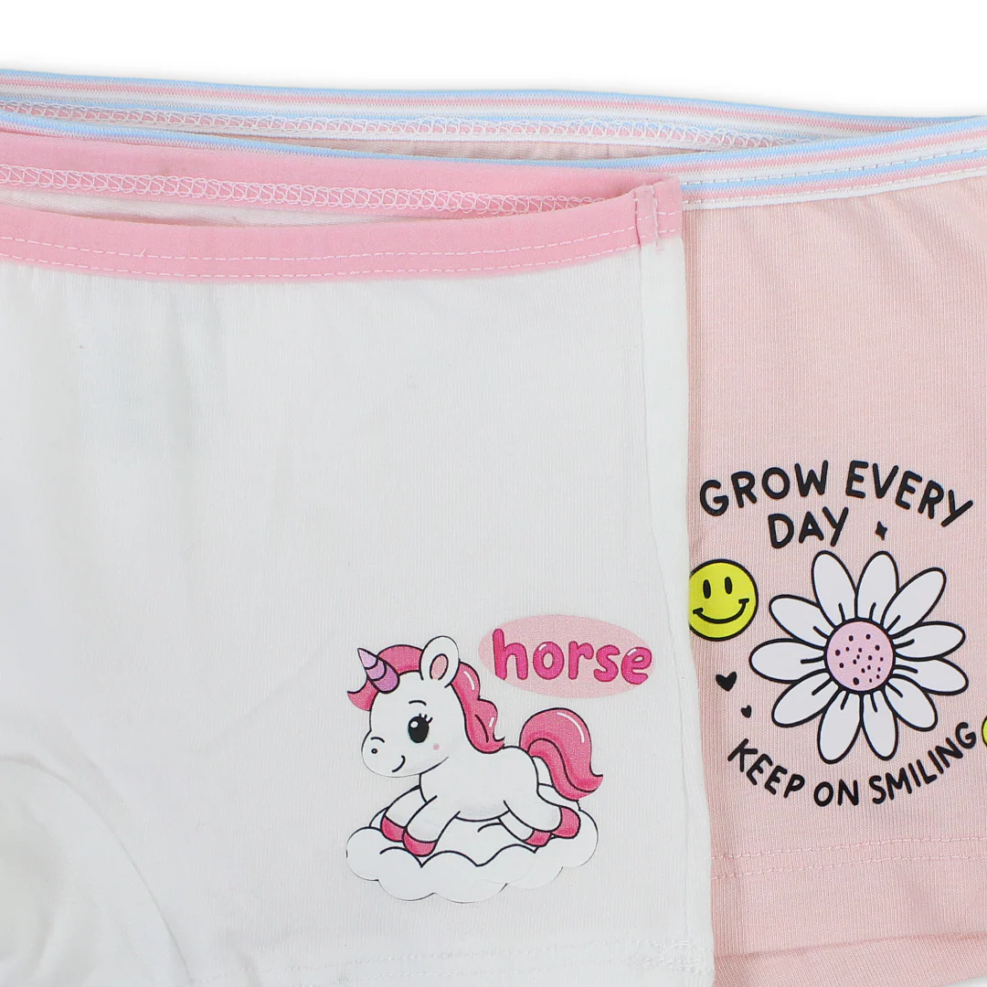 Girls Cotton Under Short – Pack Of 2 - Image 3