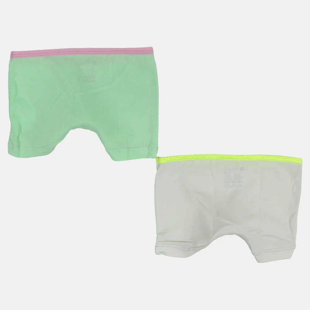 Pack of 2 - Girls Cotton Under Shorts - Image 5