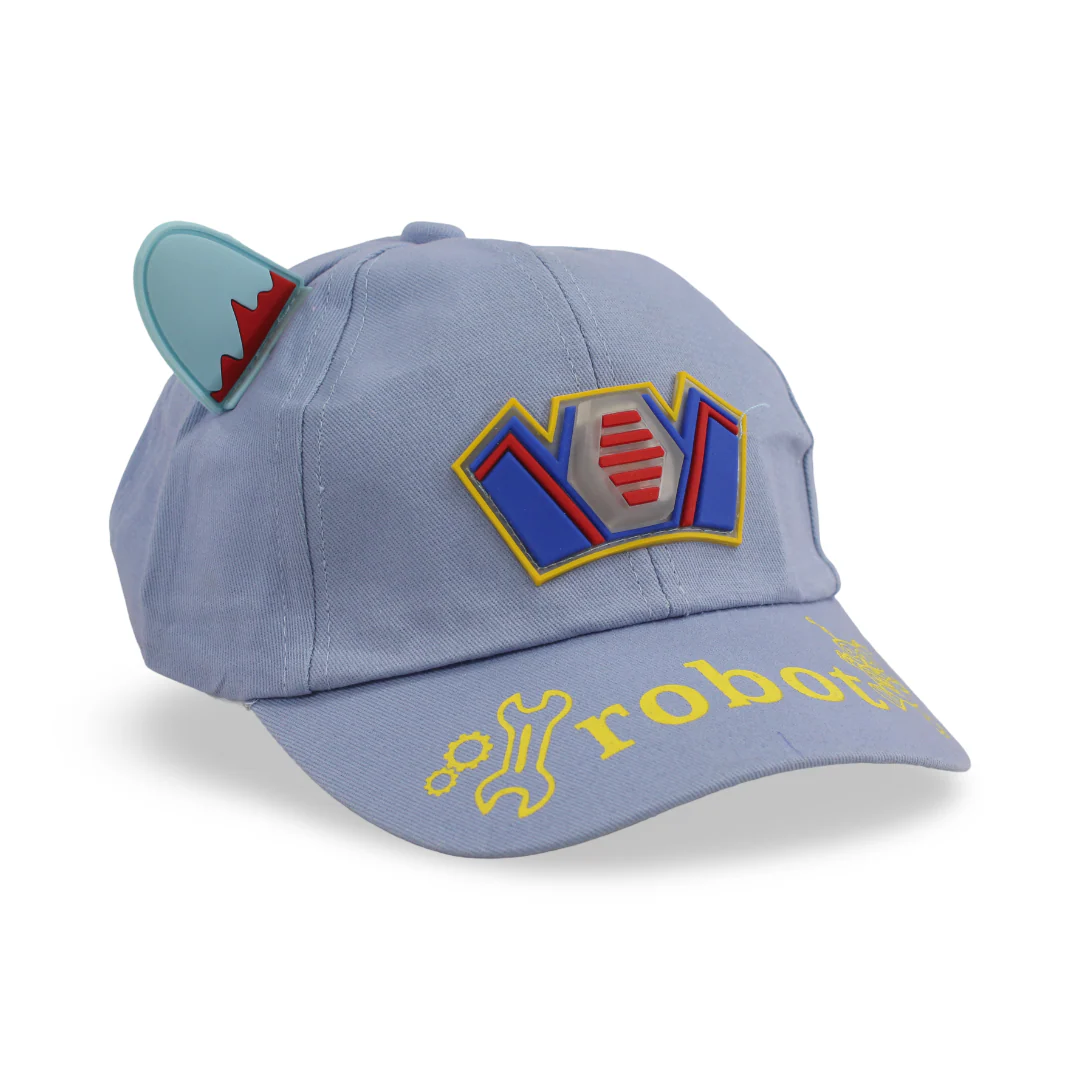 Boys Cotton Cap – "Robot" Print - Image 7
