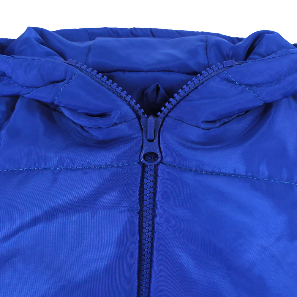Unisex Waterproof Hooded Jacket – Blue - Image 4