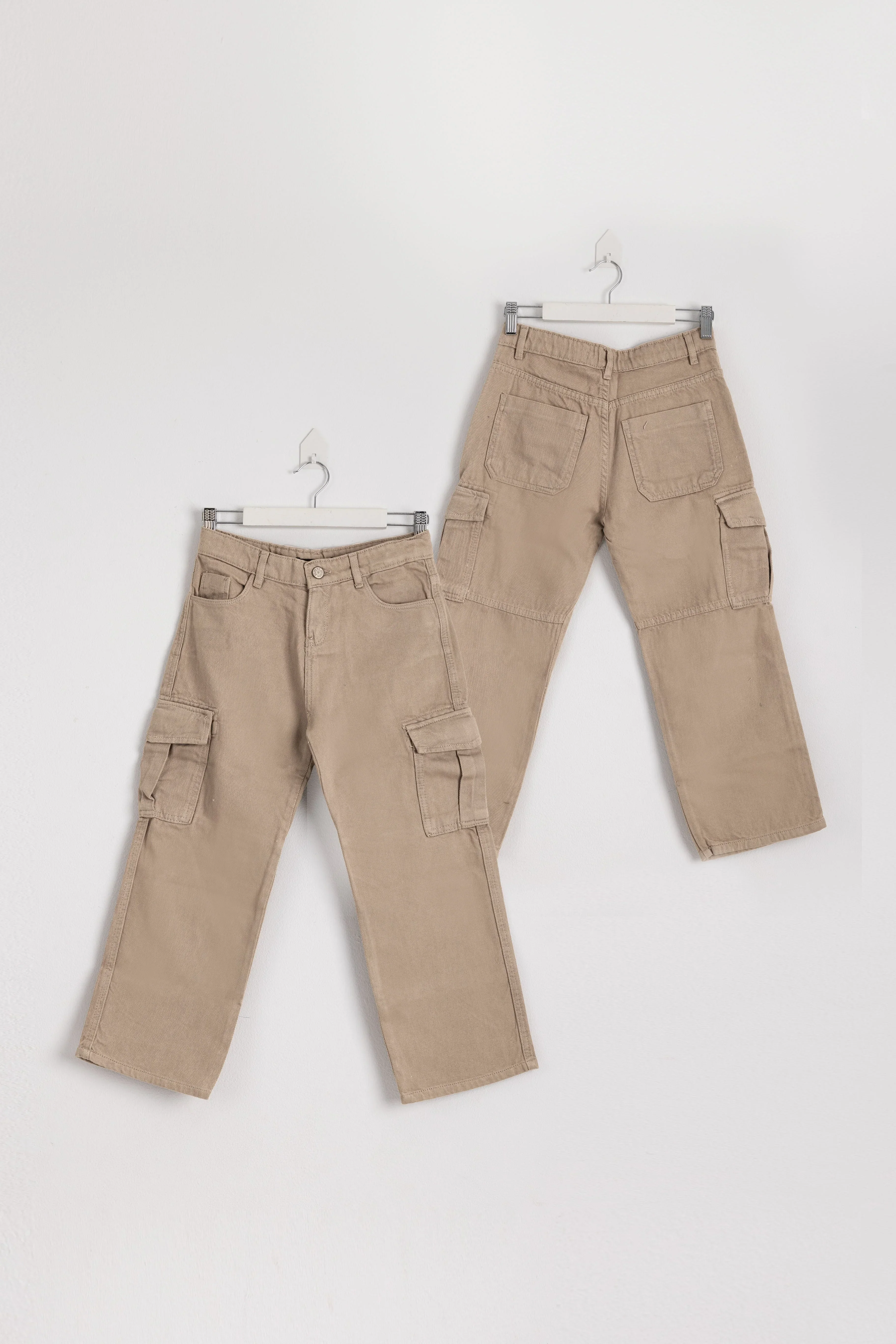 Gabardine Cargo Pants - Image 3