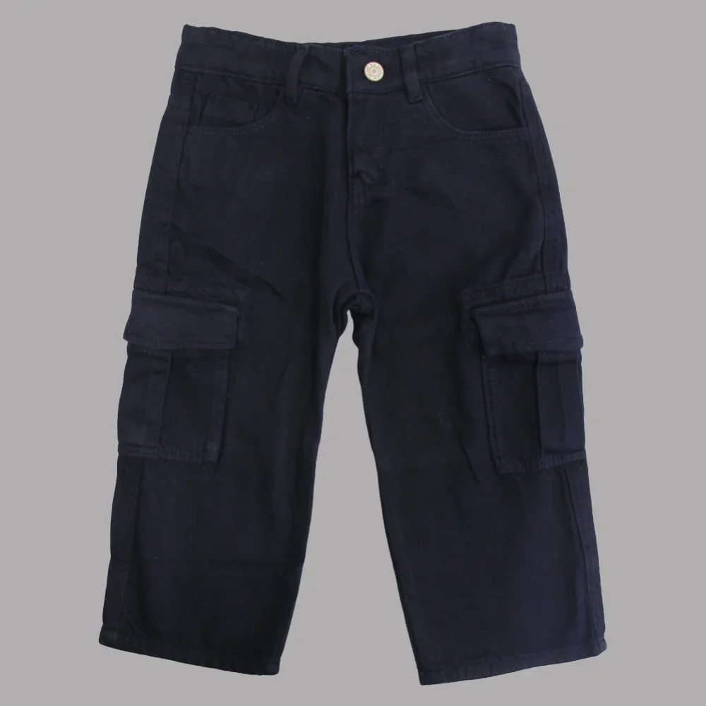 Plain Comfy Cargo Pants - Image 4
