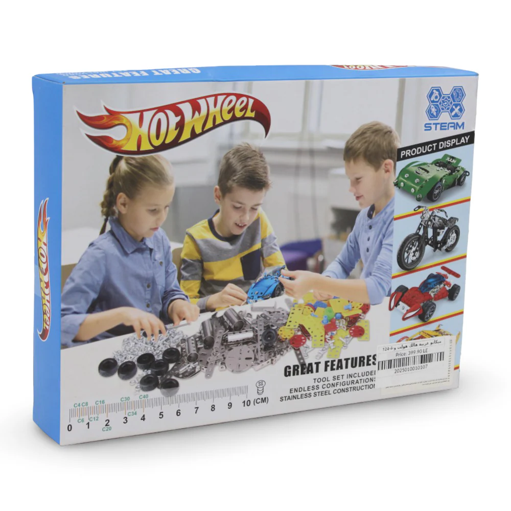 Hot Wheels Meccano Hulk-Themed Assembly Car Model Kit - Image 3