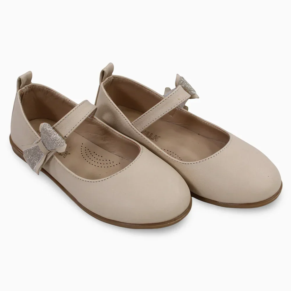 Baby Girls Leather Ballerina - Image 4