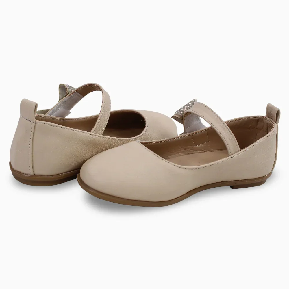 Baby Girls Leather Ballerina - Image 5